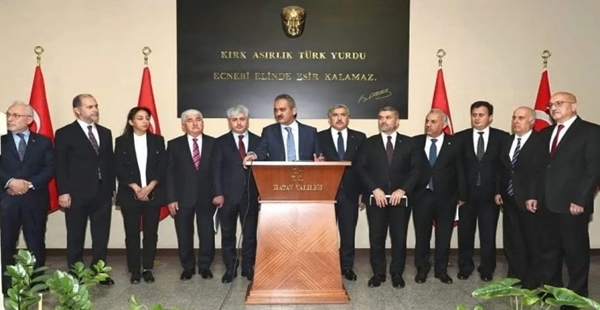 BAKAN ÖZER, HATAY’DA