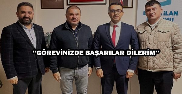 HGC BAŞKANI MAZMANOĞLU’NDAN BİK MÜDÜRÜ PARLAK’A ZİYARET