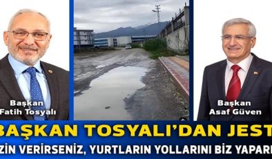 ‘İZİN VERİRSENİZ, YURTLARIN YOLLARINI BİZ YAPARIZ’