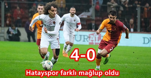 GALATASARAY A.HATAYSPOR MAÇINDA GOL OLDU YAĞDI