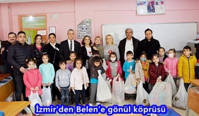 İZMİR’DEN BELEN’E GÖNÜL KÖPRÜSÜ