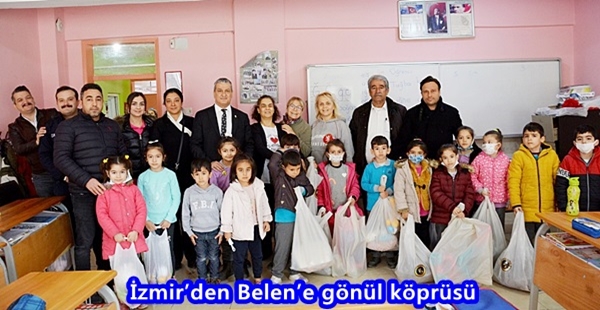 İZMİR’DEN BELEN’E GÖNÜL KÖPRÜSÜ