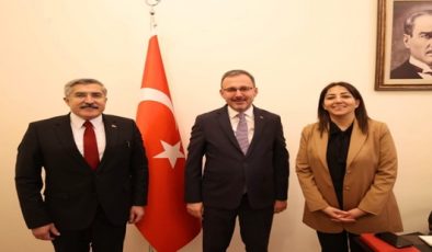 YAYMAN VE ÖZGÜRSOY’DAN BAKAN KASAPOĞLU’NA ZİYARET