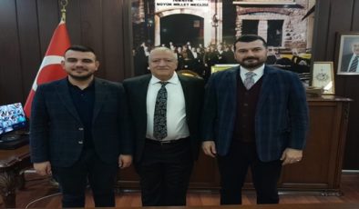 EMRULLAH GÜLEN’DEN BAŞKAN TEKSÖZ’E ZİYARET