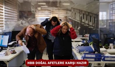 HBB DOĞAL AFETLERE KARŞI HAZIR