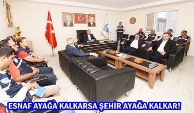 ESNAF AYAĞA KALKARSA ŞEHİR AYAĞA KALKAR!