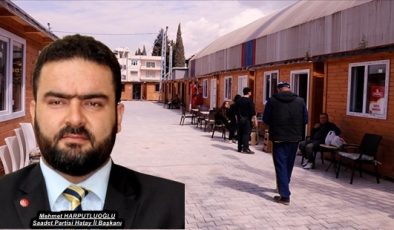 HARPUTLUOĞLU: KONTEYNER İŞ YERLERİNE SAYAÇ KABUL EDİLEMEZ!