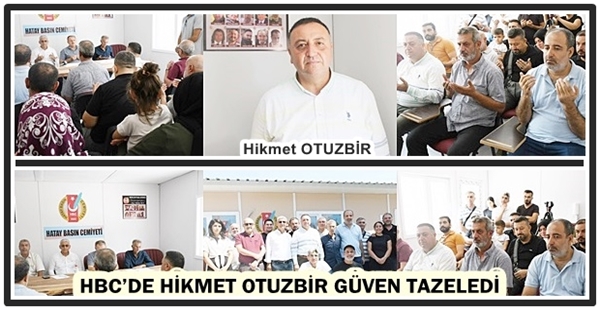 HBC’DE OTUZBİR GÜVEN TAZELEDİ