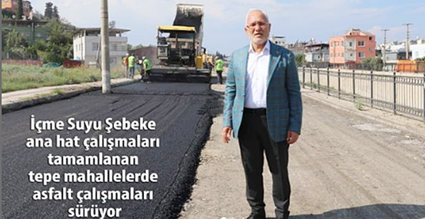 İSKENDERUN’DA TÜM BOZUK YOLLAR ASFALTLANACAK!