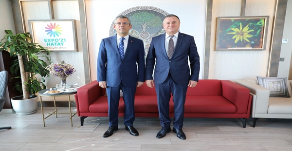 CHP GENEL BAŞKANI ÖZGÜR ÖZEL HATAY’A GELİYOR