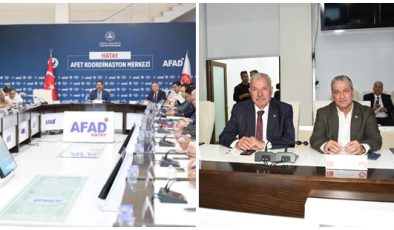 HATAY’DA ALINACAK KIŞ TEDBİRLERİ KARARLAŞTIRILDI