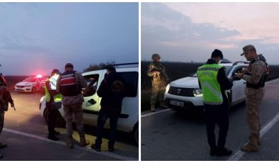 HATAY’DA JANDRMA EKİPLERİ 108 ARANAN ŞAHSI YAKALADI