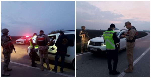 HATAY’DA JANDRMA EKİPLERİ 108 ARANAN ŞAHSI YAKALADI