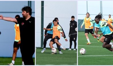 HATAYSPOR ÖZHAN PULAT YÖNETİMİNDE İLK İDMANINI YAPTI