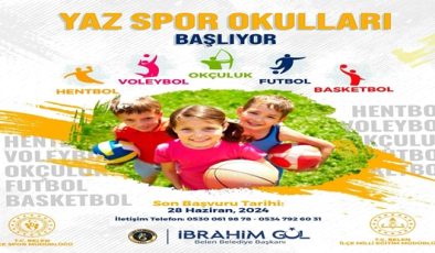 BELEN’DE YAZ SPOR OKULLARI BAŞLIYOR