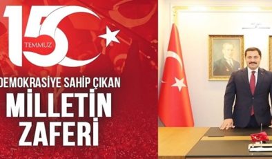 MASATLI: 15 TEMMUZ AYRILIK DEĞİL BİRLİĞİN SEMBOLÜDÜR