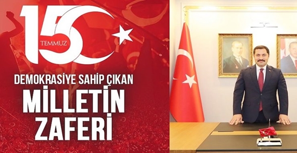 MASATLI: 15 TEMMUZ AYRILIK DEĞİL BİRLİĞİN SEMBOLÜDÜR