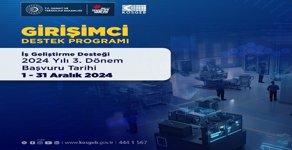 İŞ GELİŞTİRME DESTEĞİ BAŞVURULARI BAŞLADI