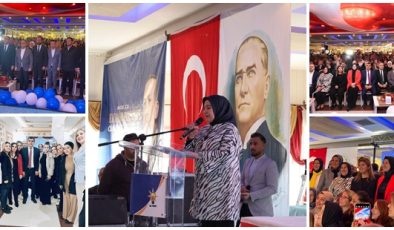 AK PARTİ ANTAKYA İLÇE KADIN KOLLARI BAŞKANI SELMA SÖNMEZ, YENİDEN BAŞKAN SEÇİLDİ