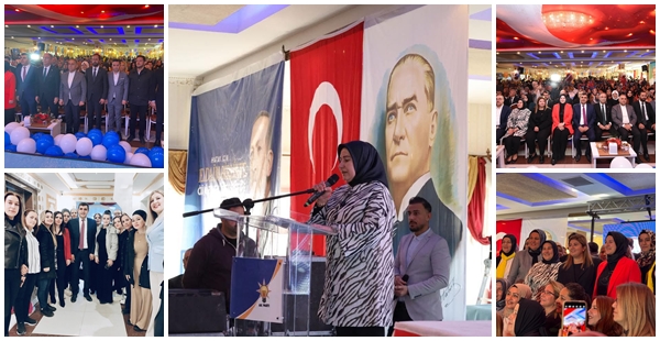 AK PARTİ ANTAKYA İLÇE KADIN KOLLARI BAŞKANI SELMA SÖNMEZ, YENİDEN BAŞKAN SEÇİLDİ