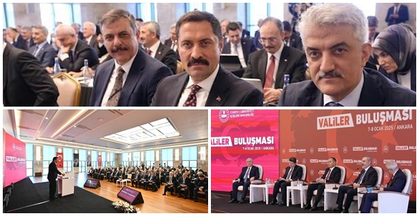 VALİ MASATLI VALİLER BULUŞMASI’NDA