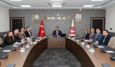 HATAY’IN YENİDEN İNŞASI DEĞERLENDİRİLDİ