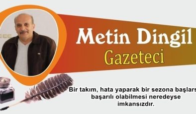 USTA KALEM METİN DİNGİL YAZDI: HATAYSPOR KÜME DÜŞTÜ!