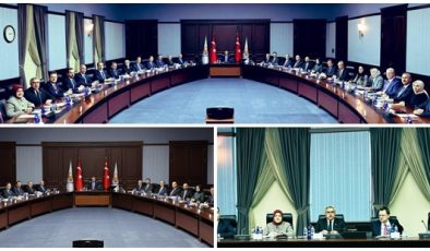 YAYMAN, AK PARTİ MYK TOPLANTISINA KATILDI