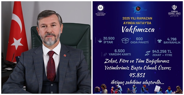 RAMAZAN’DA 30 BİN 500 KİŞİYE İFTAR VERİLDİ