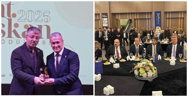 YILIN BELEDİYE BAŞKANI ÖDÜLÜ GÜL’E