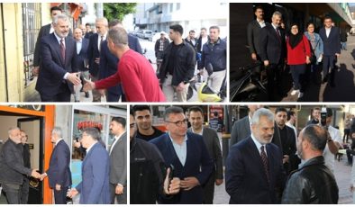 BAŞKAN ÖNTÜRK’TEN İSKENDERUN ESNAFINA ZİYARET
