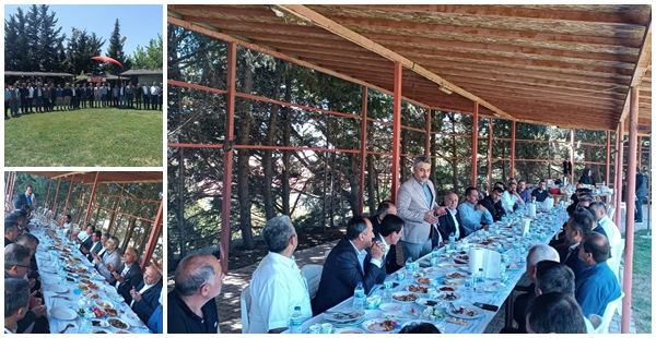 BAŞKAN TAŞÇI DAĞ BANDI MUHTARLARIYLA BULUŞTU