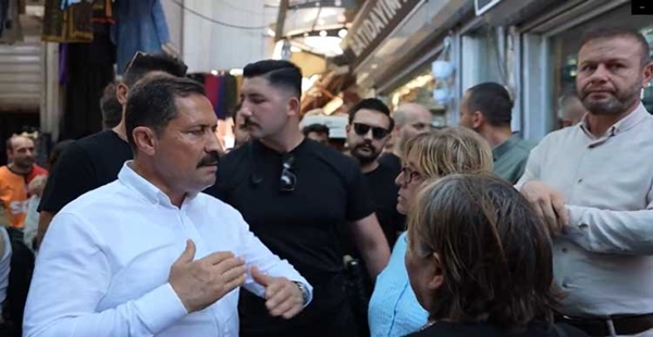 VALİ MASATLI’DAN UZUN ÇARŞI’DA PAZAR MESAİSİ