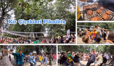 KIR ÇİÇEKLERİ PİKNİKTE ETKİNLİĞİ DÜZENLENDİ