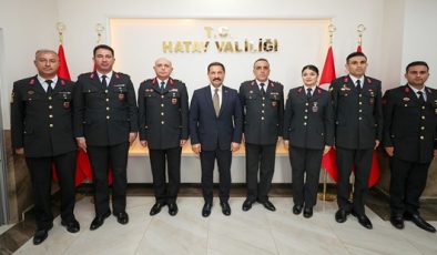 VALİ MASATLI JANDARMA TEŞKİLATINI KABUL ETTİ