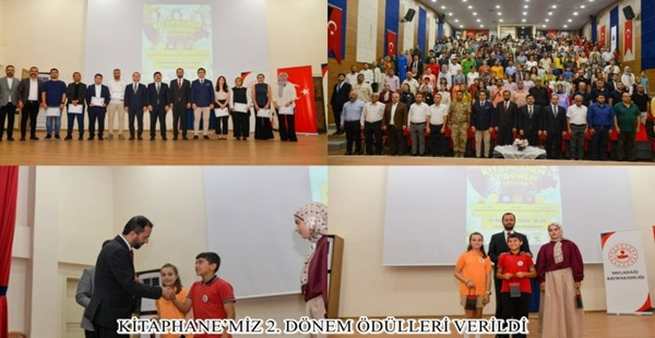 KİTAPHANE’MİZ 2. DÖNEM ÖDÜLLERİ VERİLDİ