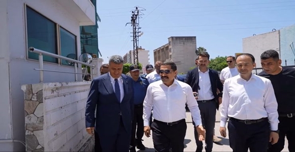 VALİ MASATLI POLİS AMİRLİĞİ HİZMET BİNASINI İNCELEDİ