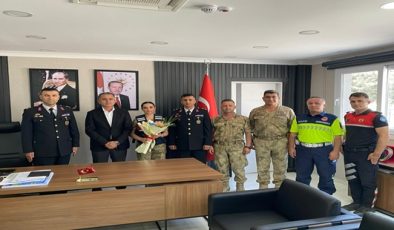 AKDAŞ JANDARMA TEŞKİLATINA ÜSTÜN BAŞARI DİLEDİ 