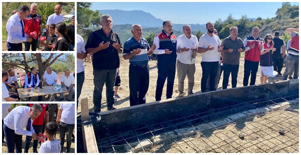 ANTAKYA’DA DEPREMDE YIKILAN 2 AHIRIN TEMELİ ATILDI