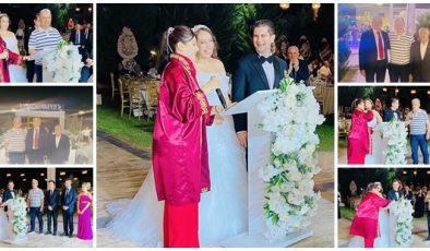 GENÇ ÇİFT MUHTEŞEM BİR DÜĞÜNLE DÜNYA EVİNE GİRDİ