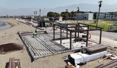 ARSUZ KARAAĞAÇ PLAJI PROJESİ BAŞLADI