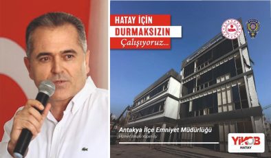 ANTAKYA EMNİYETİ MODERN HİZMET BİNASINA KAVUŞTU
