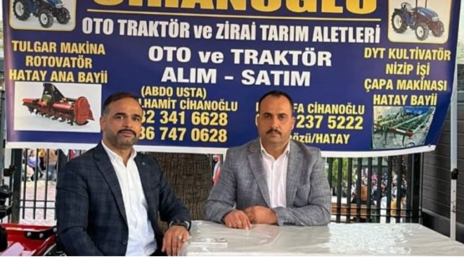 ALTINÖZÜ ESNAFINA YENİ BİR SES: ABDÜLHAMİT CİHANOĞLU ADAYLIĞINI AÇIKLADI