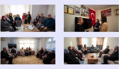HATAY’DA ŞEHİT AİLELERİNE ANLAMLI ZİYARET