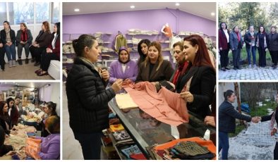 ZEHRA EREN, HATAY’IN ‘’YAŞAYAN HAZİNESİ’’ EMEL DUMAN’I ATÖLYESİNDE ZİYARET ETTİ