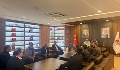 ANTAKYA KAYMAKAMI ABDULLAH AKDAŞ, MAHALLE MUHTARLARINI AĞIRLADI