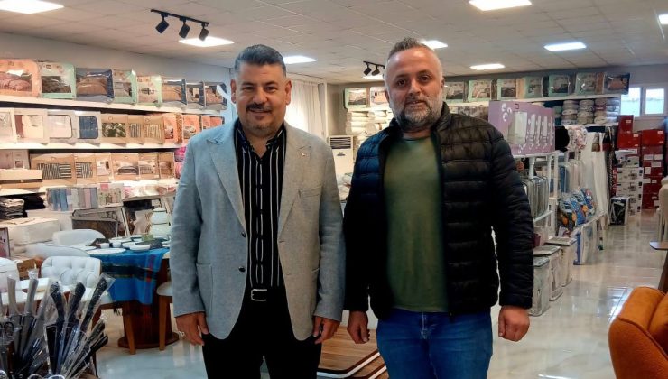 AK PARTİ DEFNE İLÇE BAŞKANI KENAN TÜRKMEN’DEN ESNAF ZİYARETİ