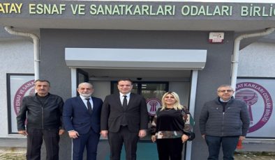 HESOB’DA BİRLİK MESAJI: BAŞKAN YILMAZ’DAN İSKENDERUNLU ESNAFA SICAK KARŞILAMA