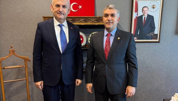 MİLLETVEKİLİ YEŞİLDAL, KAYMAKAM YÖNDEN’İ AĞIRLADI