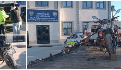 HATAY’DA TRAFİK MAGANDASINA GEÇİT YOK: 48 BİN TL CEZA VE 60 GÜN MEN!